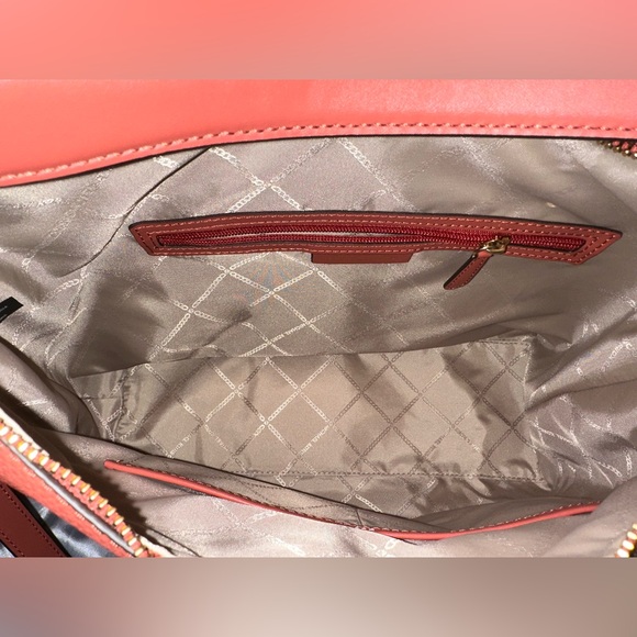 EUC Michael Kors Sienna Large Pebbled Leather Shoulder Bag w Crossbody Strap - Picture 3 of 4